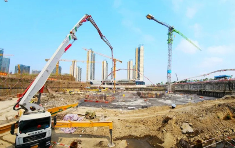 乐鱼体育泵车“团建”珠海横琴科学城！