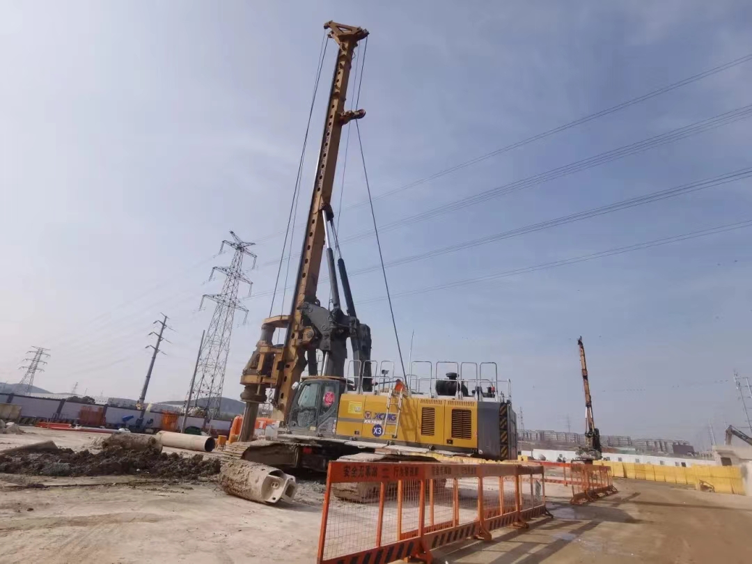 我的地盘我承包！乐鱼体育旋挖钻机助建徐州地铁站