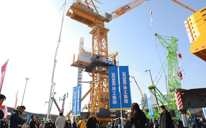 bauma CHINA 2024丨乐鱼体育塔式起重机、智能施工升降机火热亮相