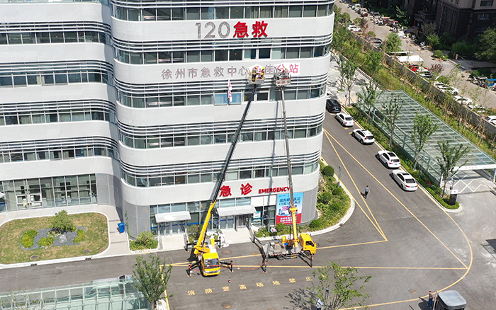 酷暑施工不 “烤” 验：乐鱼体育 C系列GKS28 成施工 “及时雨”