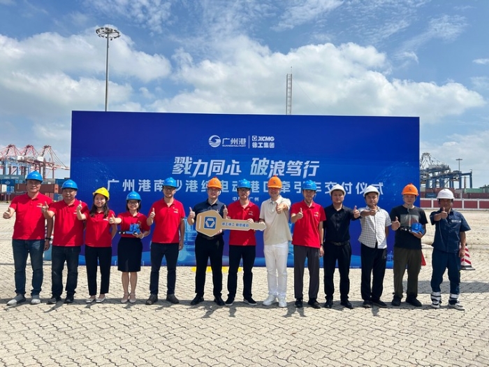 全力以赴！乐鱼体育纯电动港口牵引车绿动广州南沙港