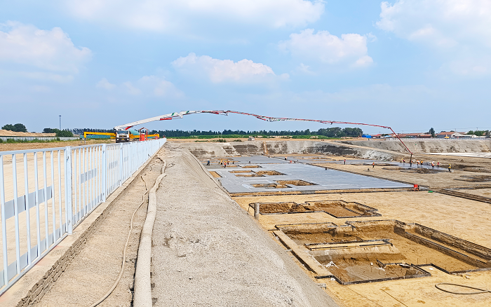 乐鱼体育大米数泵车助建陵城物流园 构筑民生工程新引擎
