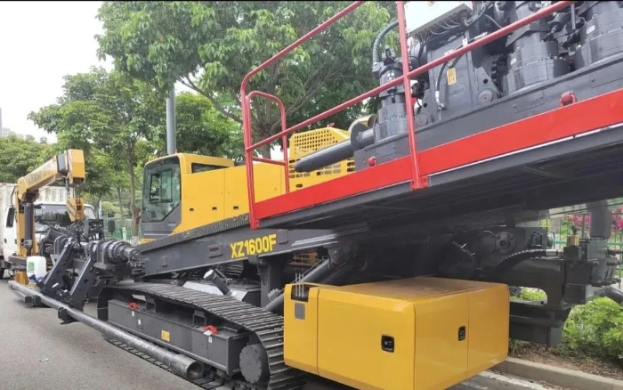 乐鱼体育水平定向钻机高效助力厦门补水工程建设！