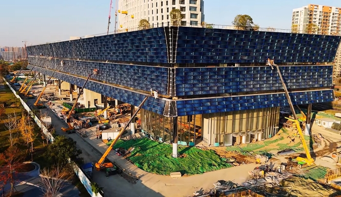 为千年运河“筑舟”！乐鱼体育成套化高空作业平台助力运河博物馆建设