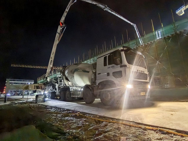 夜战淮北！600方C35，乐鱼体育“泵+搅”协同